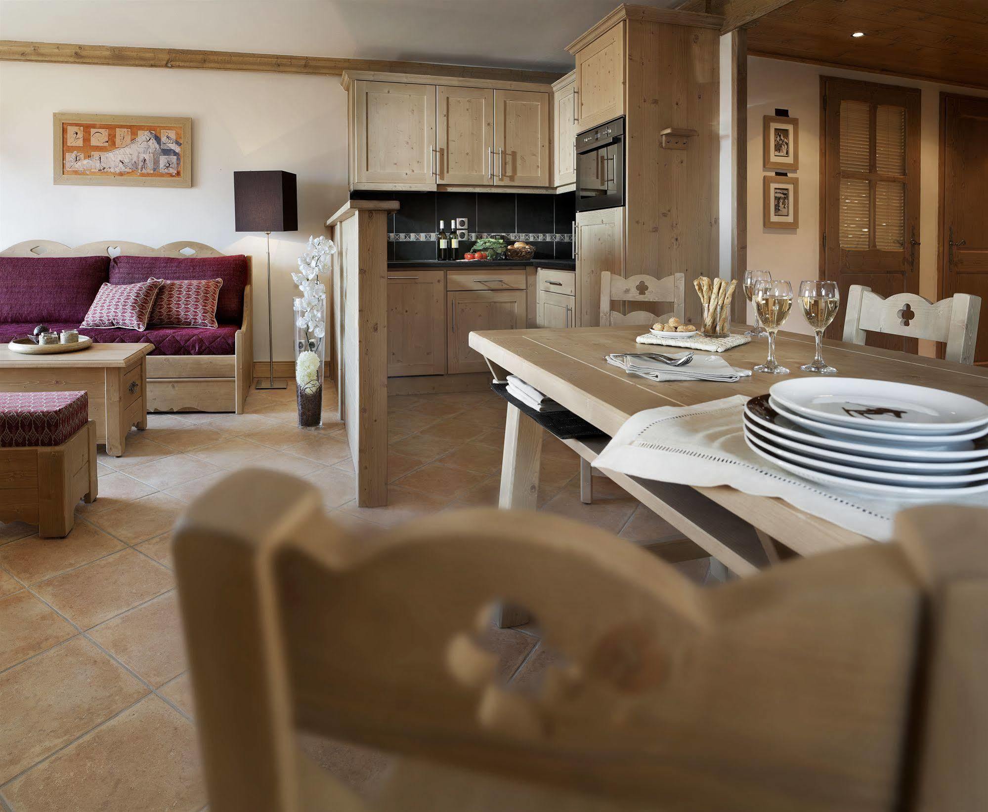 Cgh Residences & Spas Les Chalets De Jouvence Les Carroz d'Araches Exteriér fotografie